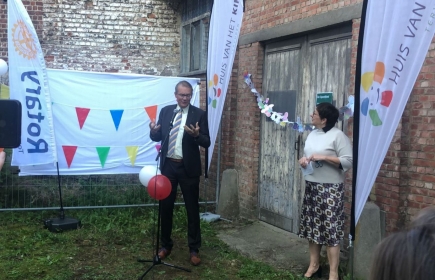 Rotary Club Tervuren President speech at the opening of the Speelsboeb Tervuren